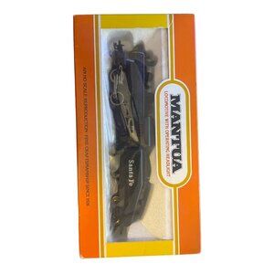 HO TRAINS VINTAGE MANTUA #303-20 PENNSY. SHIFTER (DIECAST) & TENDER